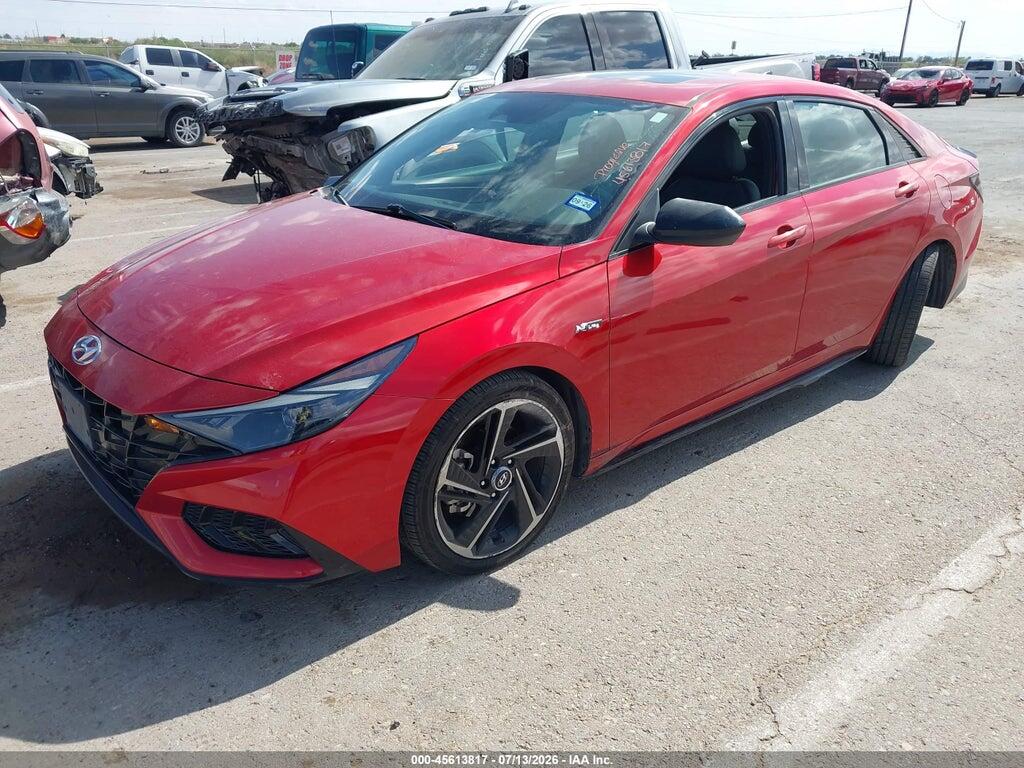 KMHLR4AF8NU232578 2022 HYUNDAI ELANTRA photo no. 2