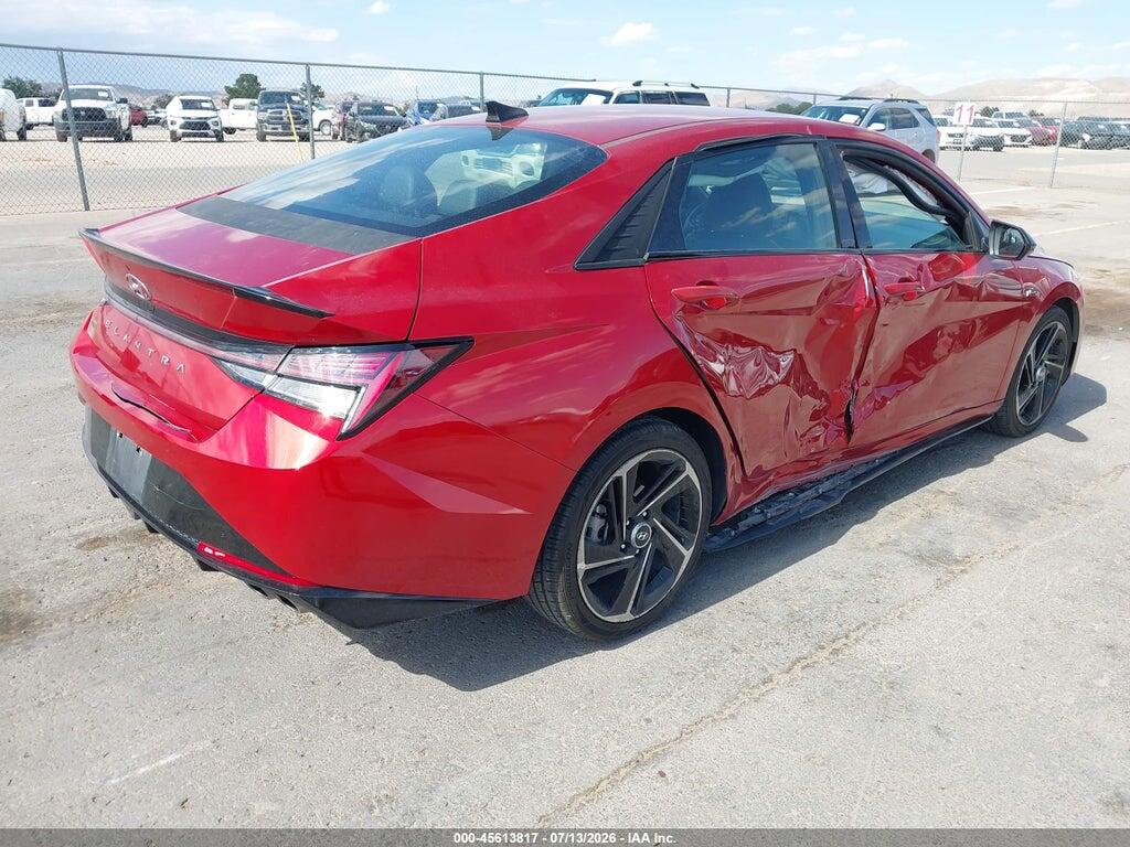 KMHLR4AF8NU232578 2022 HYUNDAI ELANTRA photo no. 4