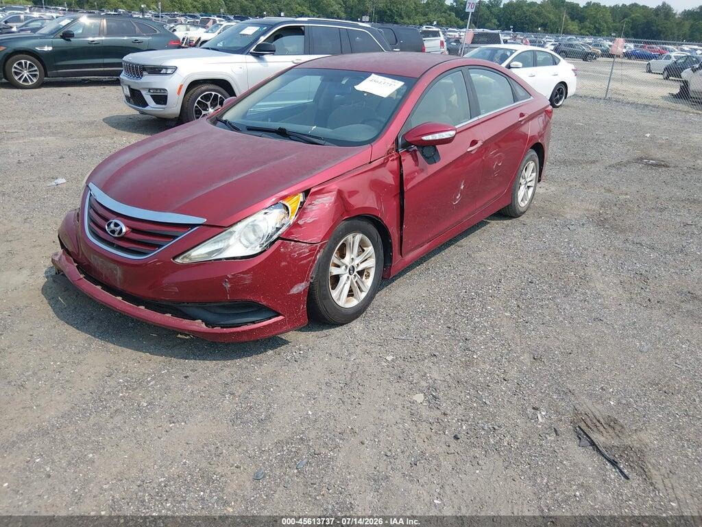 5NPEB4AC3EH861666 2014 HYUNDAI SONATA photo no. 2