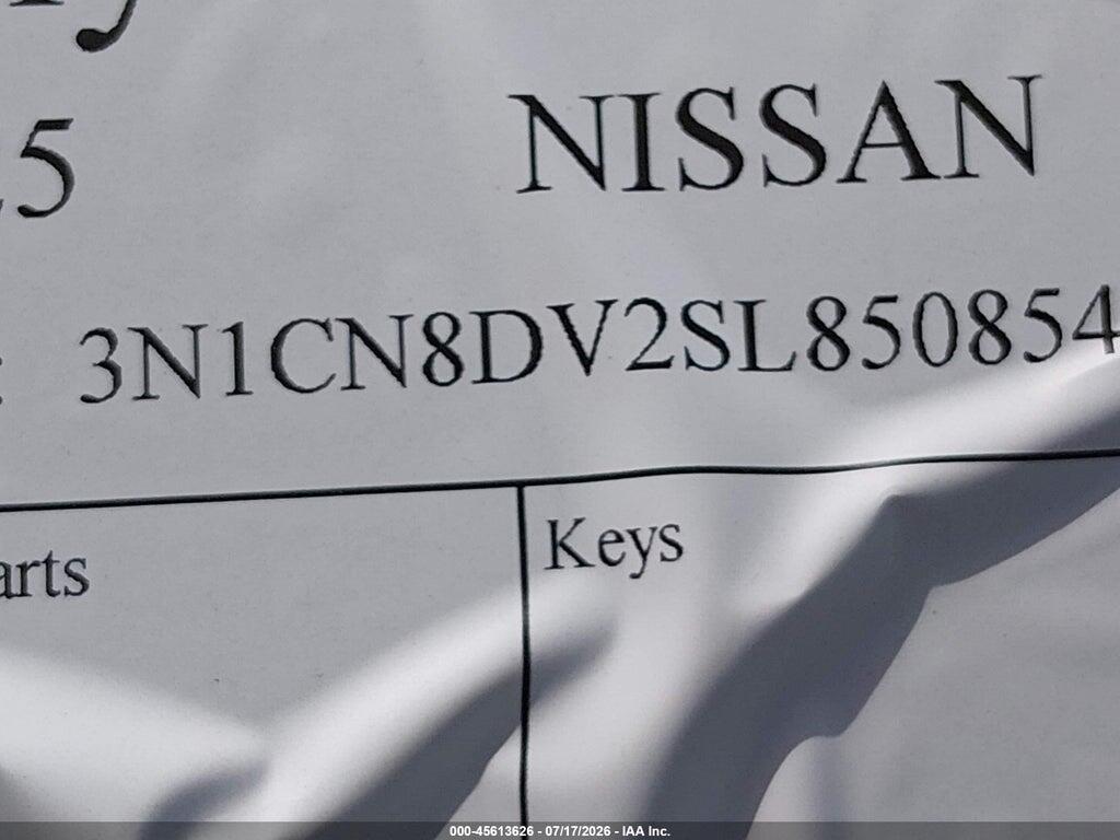 3N1CN8DV2SL850854 2025 NISSAN VERSA photo no. 9