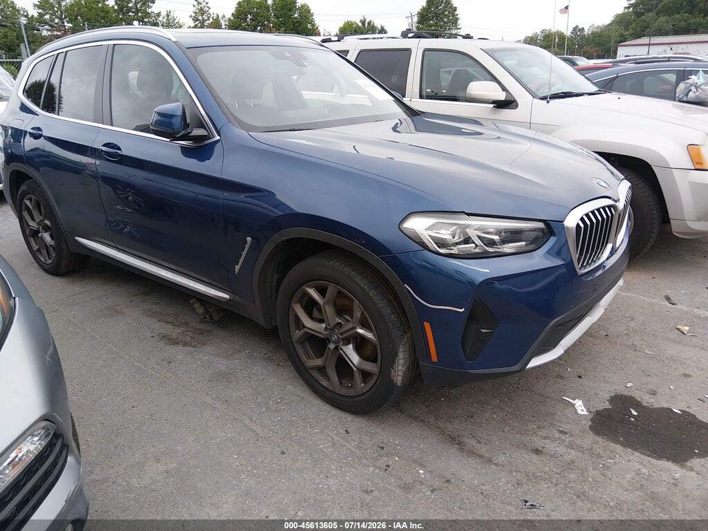 5UX53DP04N9J91014 2022 BMW X3 photo no. 1