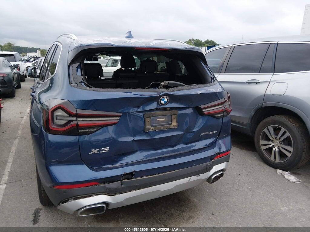 5UX53DP04N9J91014 2022 BMW X3 photo no. 6