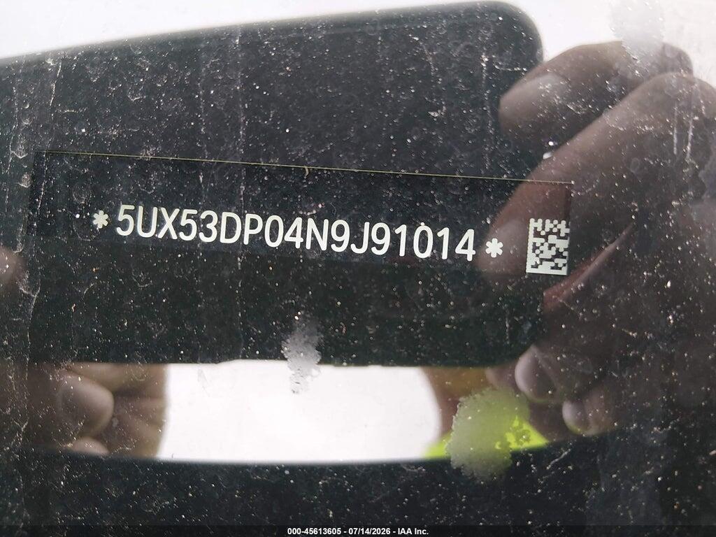 5UX53DP04N9J91014 2022 BMW X3 photo no. 9
