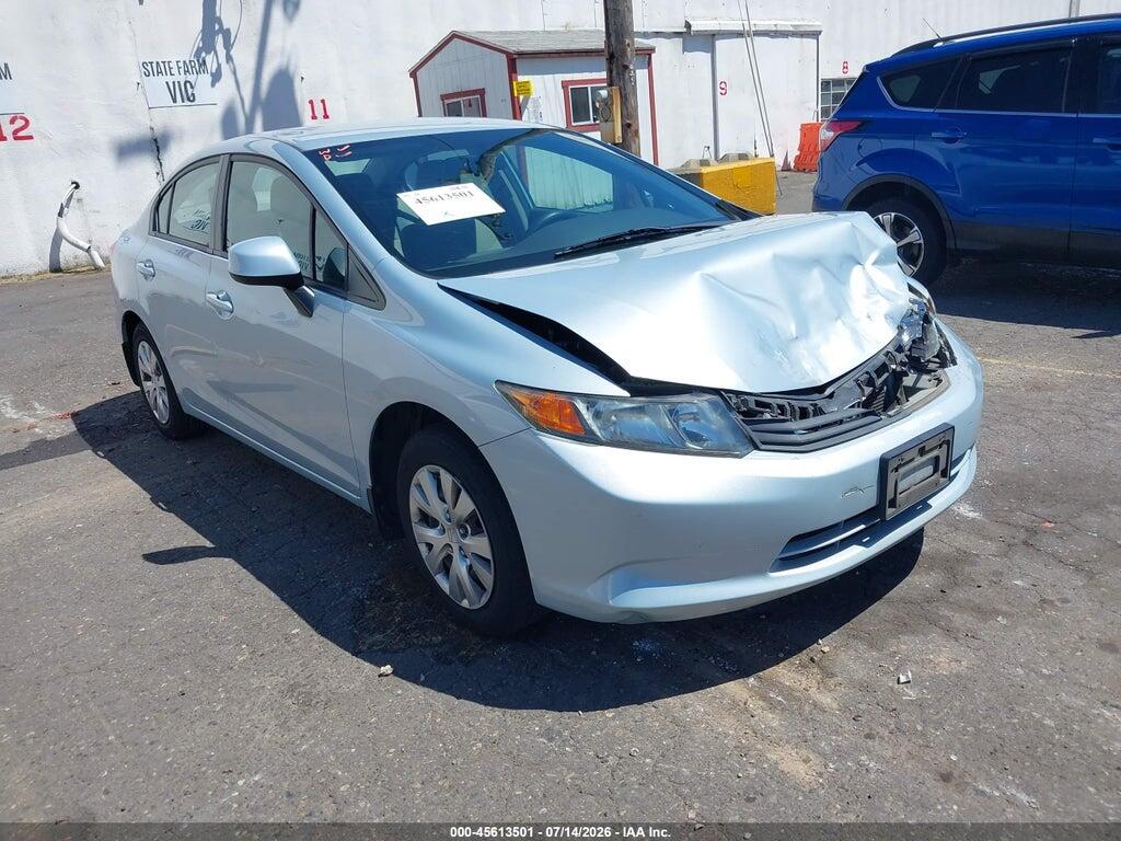 19XFB2F57CE309916 2012 HONDA CIVIC photo no. 1