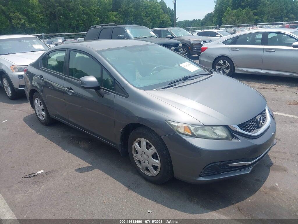 19XFB2F50DE035296 2013 HONDA CIVIC photo no. 1