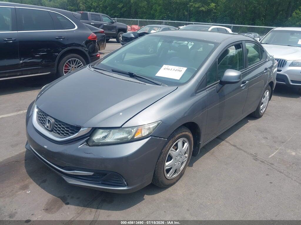 19XFB2F50DE035296 2013 HONDA CIVIC photo no. 2