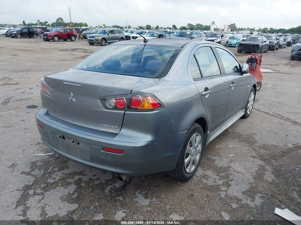 JA32U2FUXEU001528 2014 MITSUBISHI LANCER photo no. 4