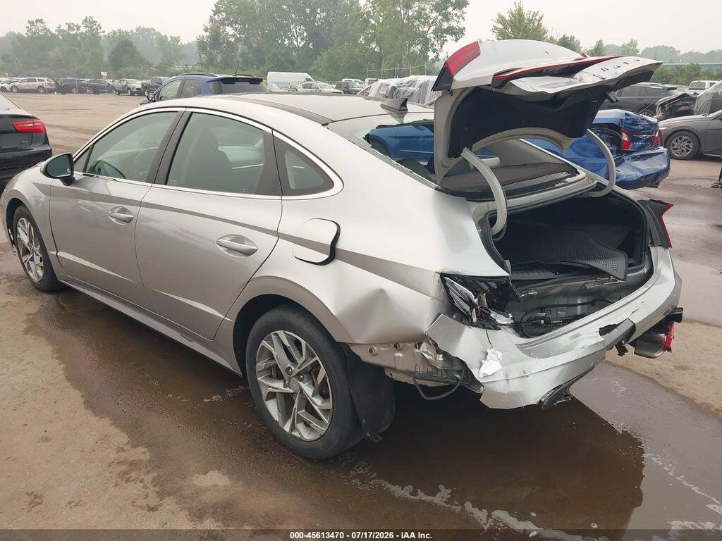 5NPEF4JAXMH104720 2021 HYUNDAI SONATA photo no. 3