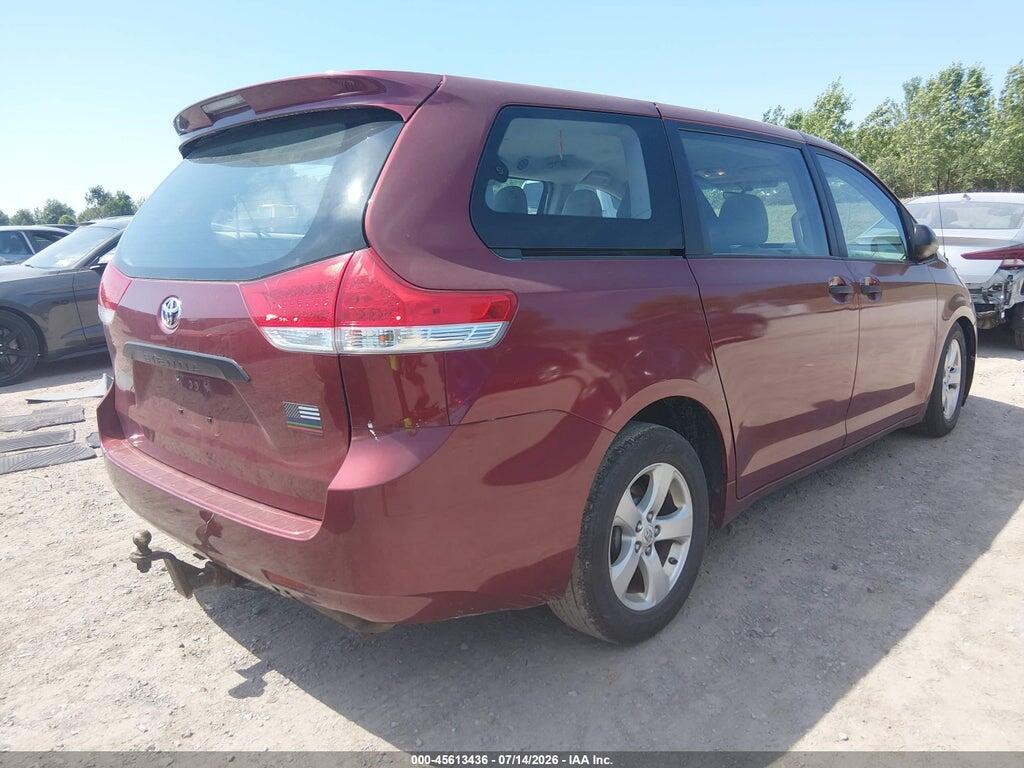 5TDZK3DC4DS282573 2013 TOYOTA SIENNA photo no. 4