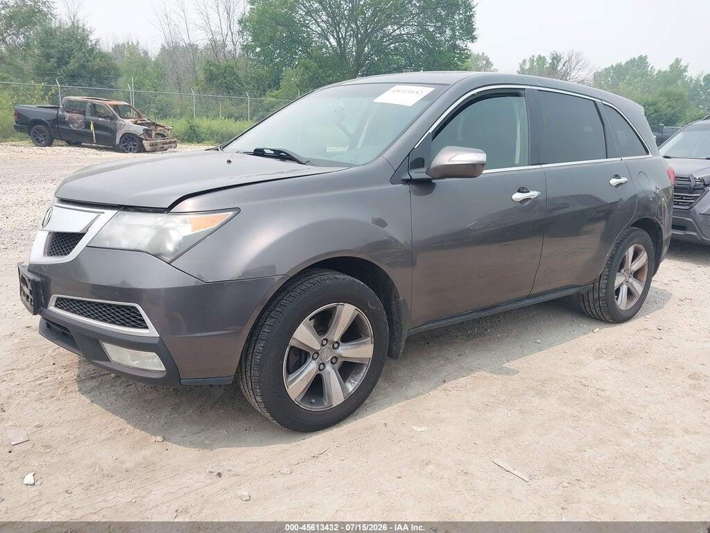 2HNYD2H38CH540059 2012 ACURA MDX photo no. 2