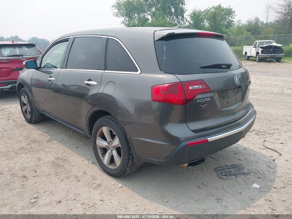 2HNYD2H38CH540059 2012 ACURA MDX photo no. 3