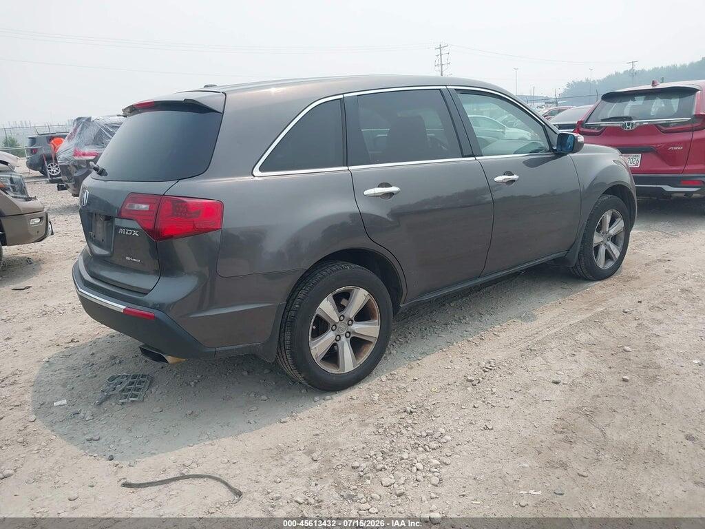 2HNYD2H38CH540059 2012 ACURA MDX photo no. 4