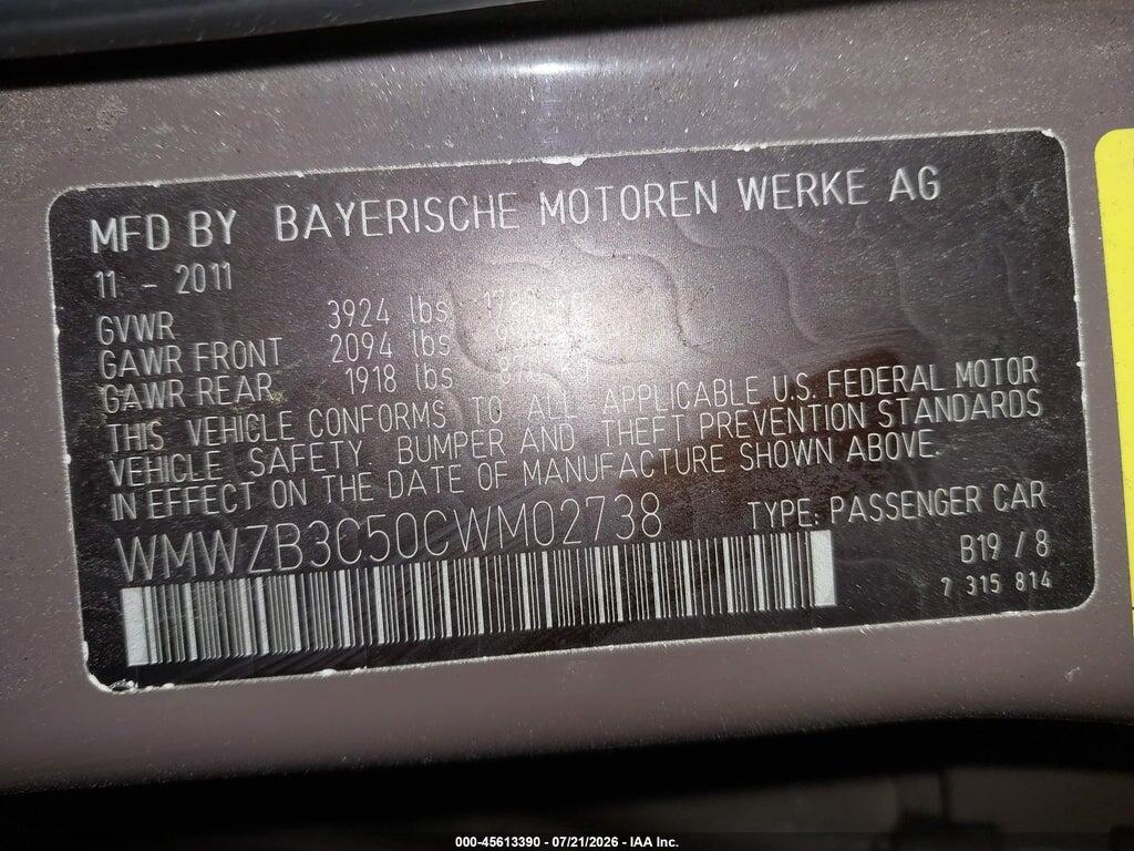 WMWZB3C50CWM02738 2012 MINI COOPER COUNTRYMAN photo no. 9