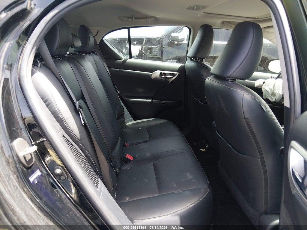 JTHKD5BHXC2086843 2012 LEXUS CT 200H photo no. 8