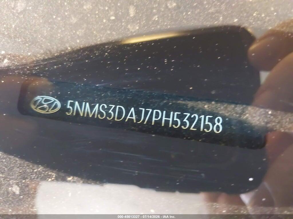5NMS3DAJ7PH532158 2023 HYUNDAI SANTA FE photo no. 9