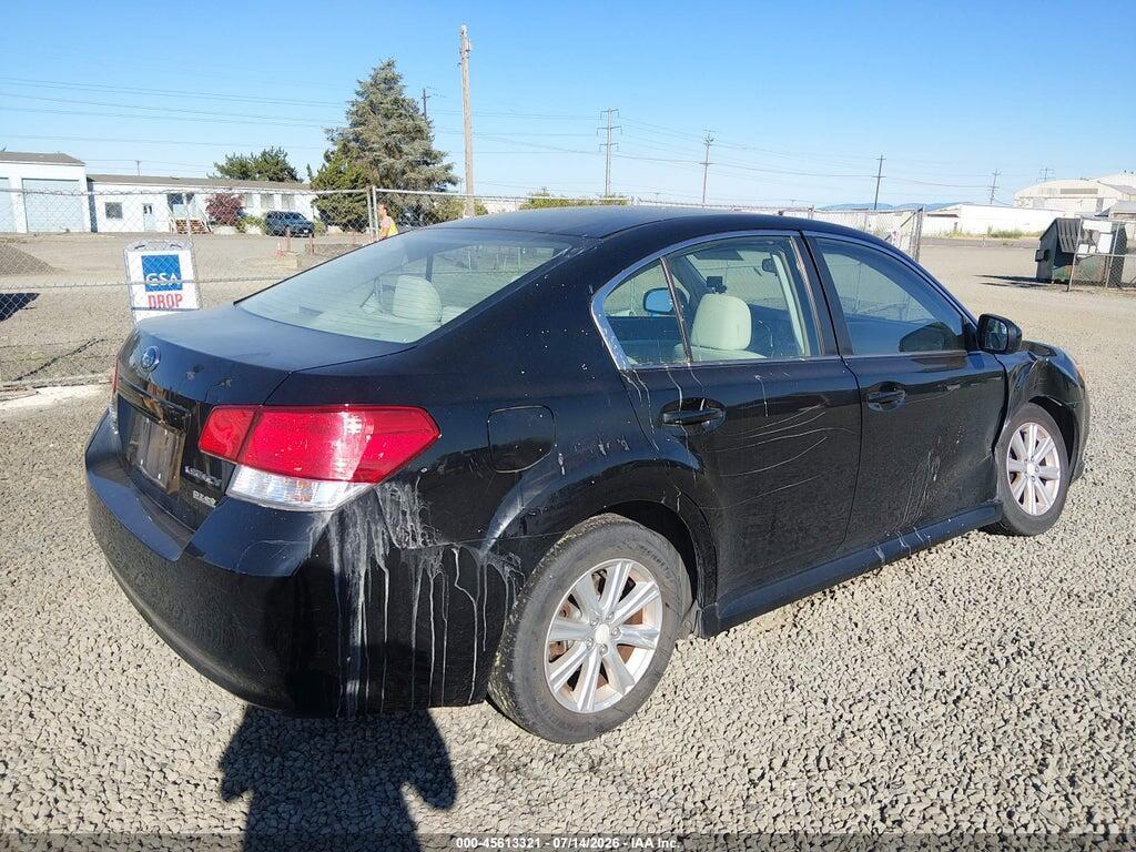 4S3BMBB61C3020173 2012 SUBARU LEGACY photo no. 4
