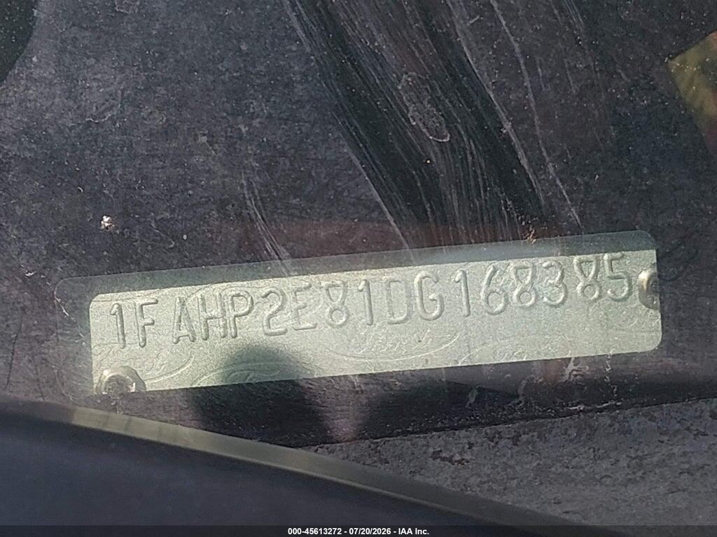 1FAHP2E81DG168385 2013 FORD TAURUS photo no. 9