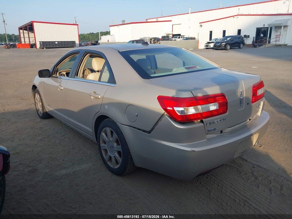 3LNHM28T07R630334 2007 LINCOLN MKZ photo no. 3