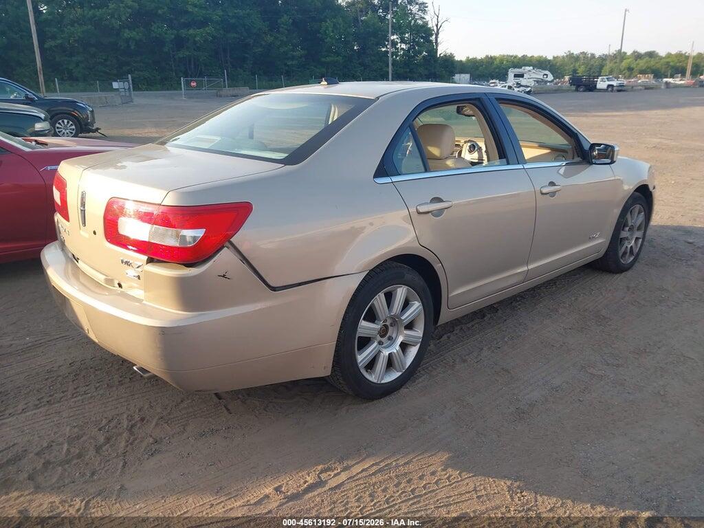 3LNHM28T07R630334 2007 LINCOLN MKZ photo no. 4