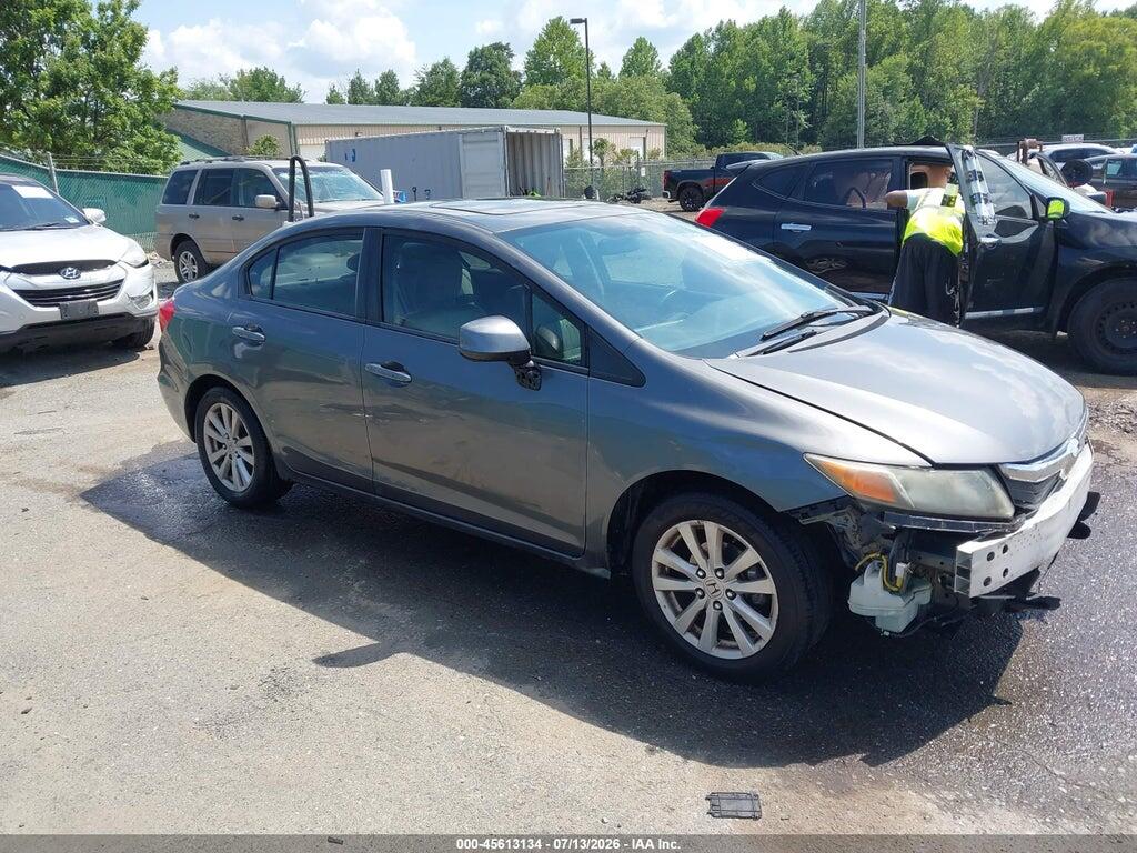 2HGFB2F93CH526808 2012 HONDA CIVIC photo no. 1