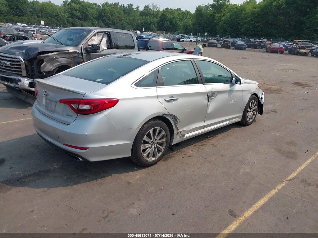5NPE34AF1FH060467 2015 HYUNDAI SONATA photo no. 4