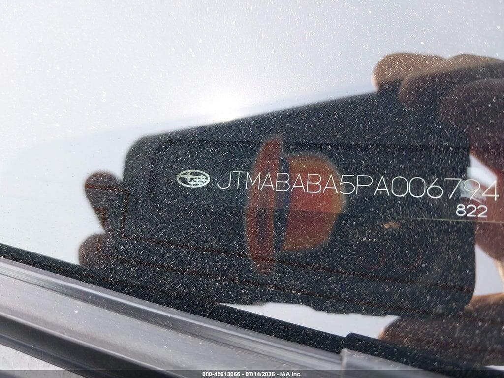 JTMABABA5PA006794 2023 SUBARU SOLTERRA photo no. 9